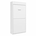 Cama Abatible Vertical Blanca Elsa 90x190cm MUEMUE