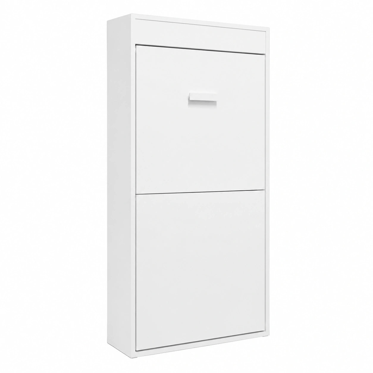 Cama Abatible Vertical Blanca Elsa 90x190cm MUEMUE