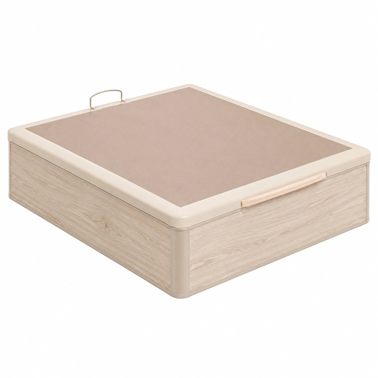 Sofá Cama Plegable FLEX 25 con Tapa 3D en Color Natural (180x200)