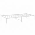 Cama Individual de Metal Blanca 100x200 cm para Dormitorio