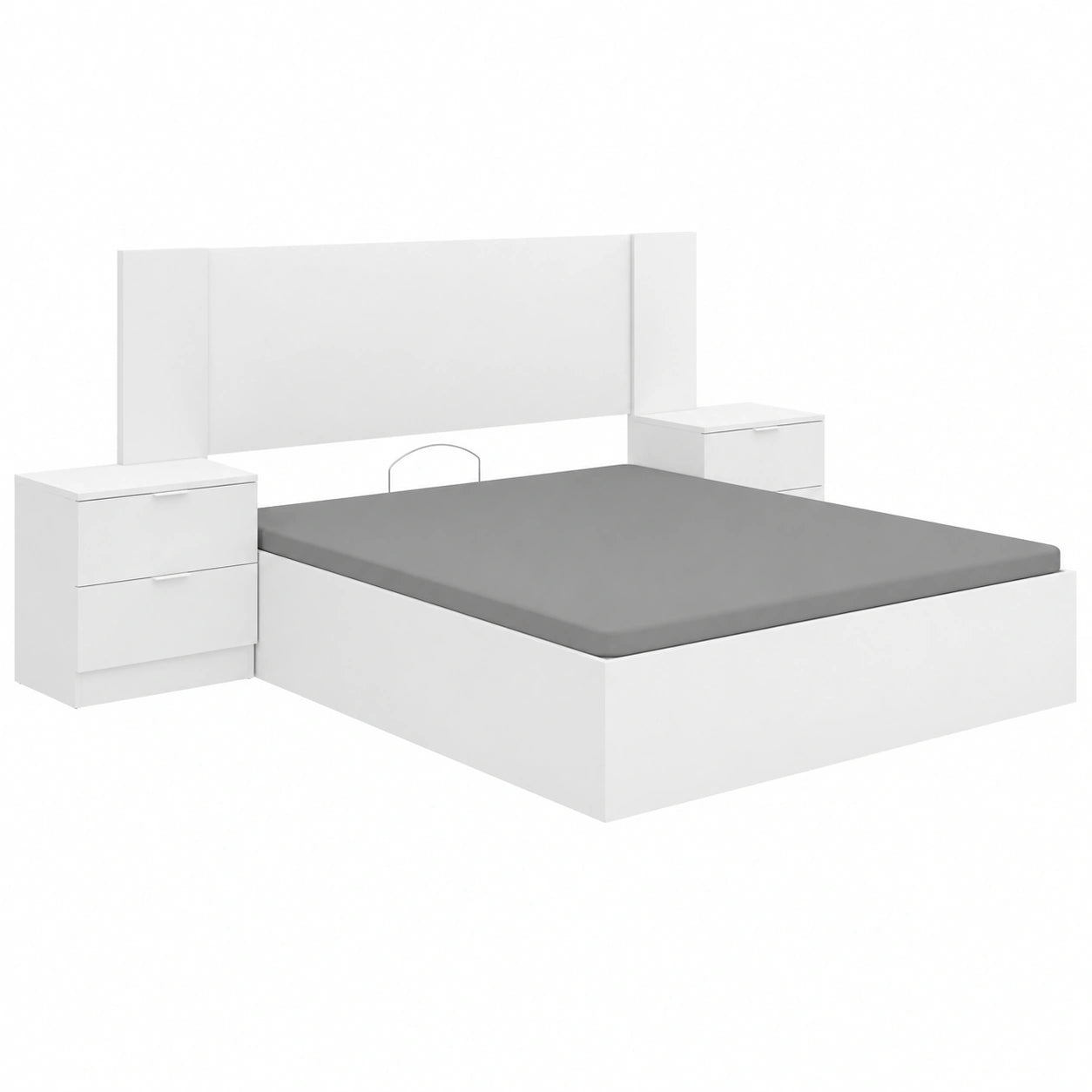 Juego de Dormitorio RIMOBEL DEKIT: Cabecero, Mesitas y Canapé 150 cm