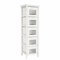 Cajonera Kirota de 5 Cajones Estrecha - Mueble Auxiliar
