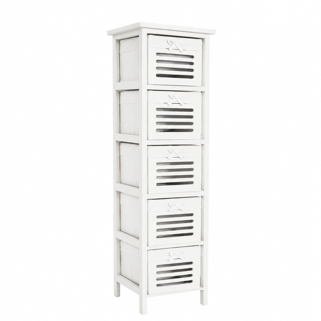 Cajonera Kirota de 5 Cajones Estrecha - Mueble Auxiliar
