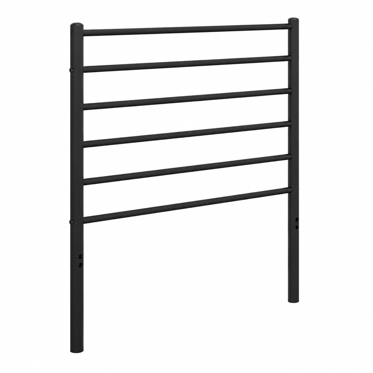 Cabecero de Metal Negro para Cama Individual, 80 cm
