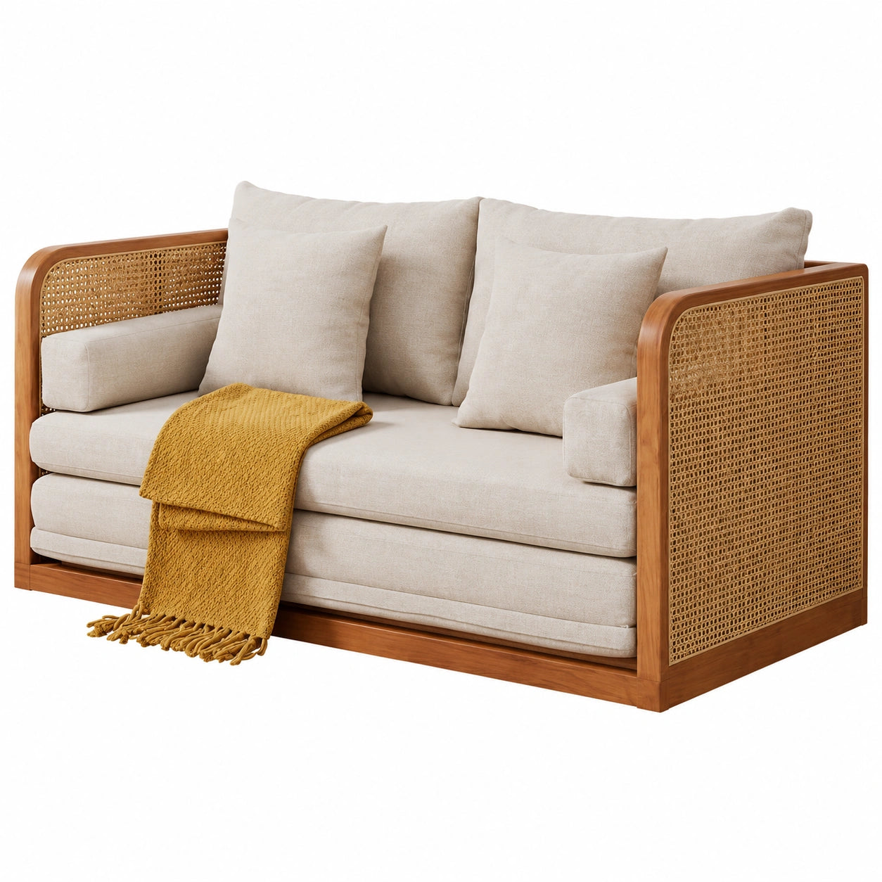 Sofá cama doble nórdico plegable para sala de estar, hogar y dormitorio