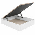 Canapé Abatible Transpirable 3D Blanco 150x190 cm Gran Capacidad